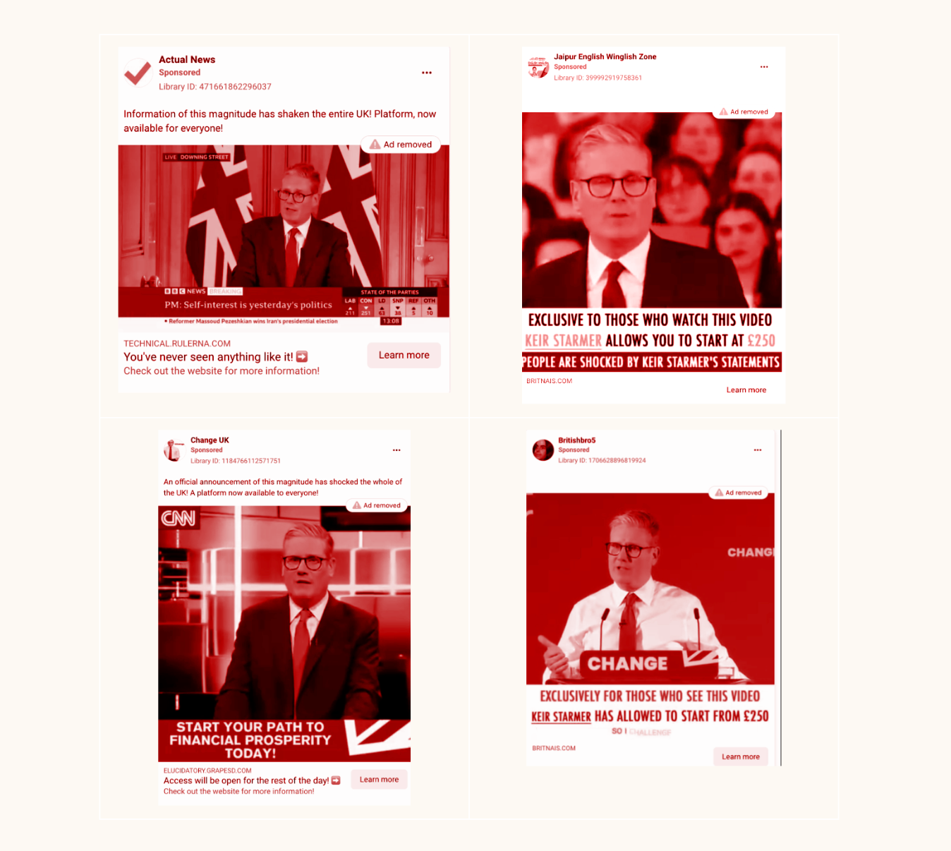 43% of Meta Ads About Starmer Are Disinformation